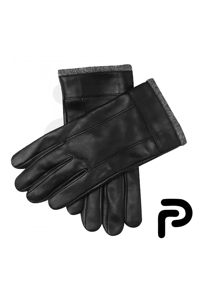  Leather Gloves Keep Warm Gloves Windproof Outdoor Sport Running Cycling Gloves